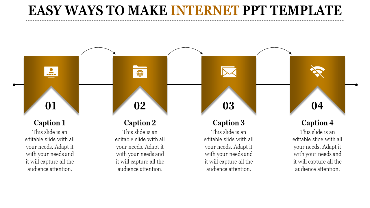 internet ppt template-Easy Ways To Make INTERNET PPT TEMPLATE